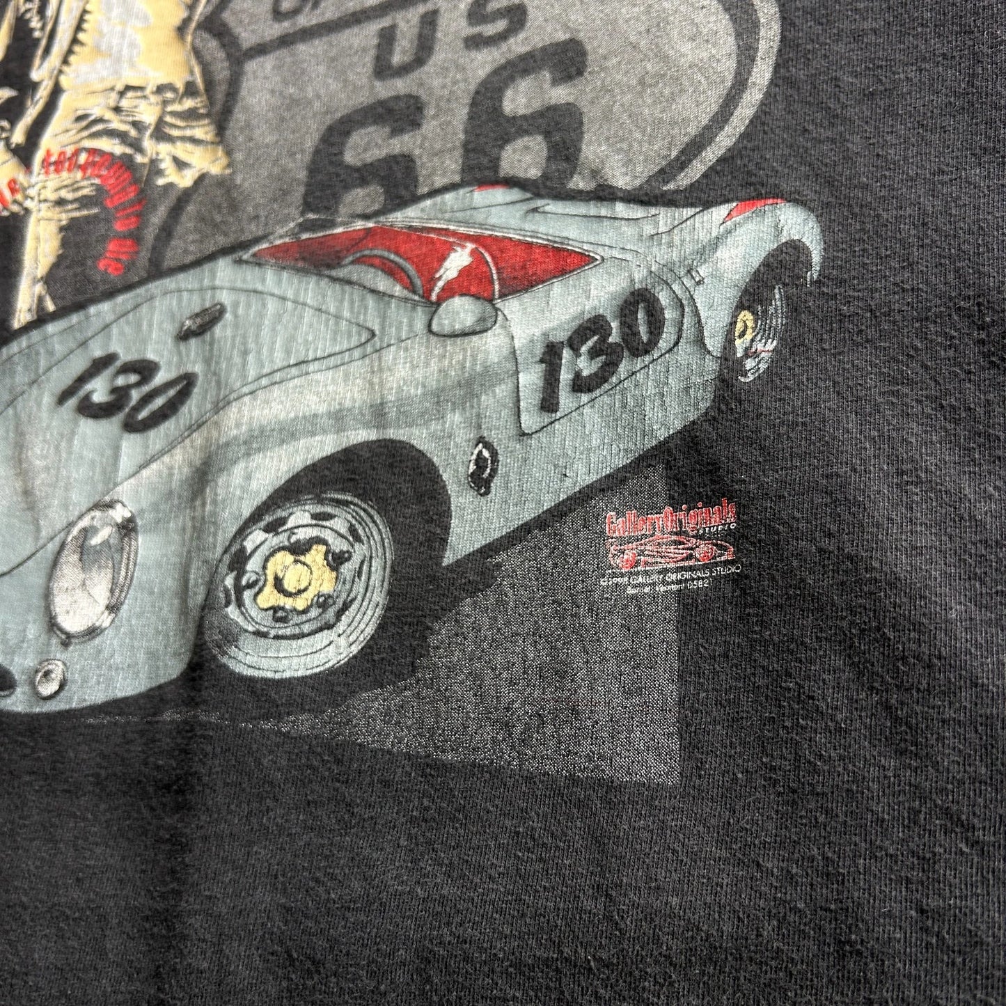 1998 | Porsche 550 Spyder Little Bast*rd James Dean Faded Vintage T-Shirt sz XL