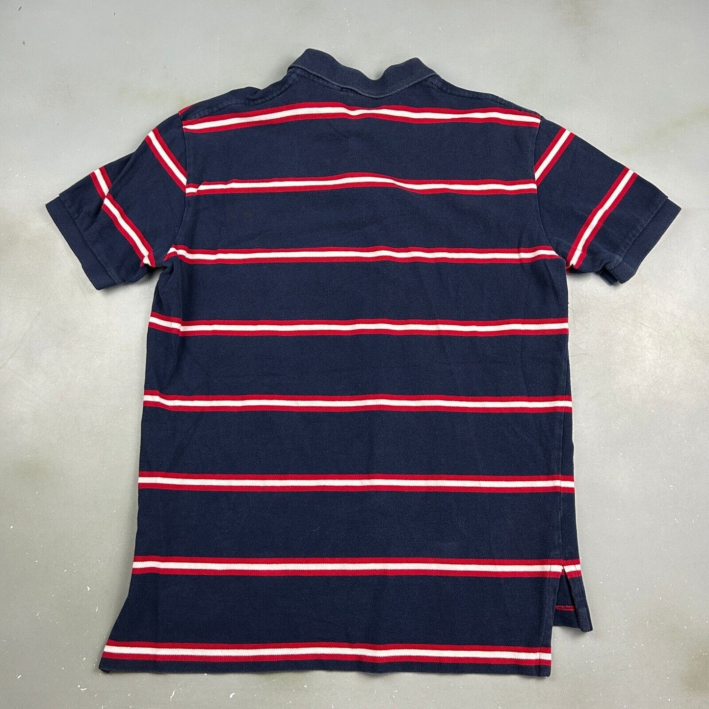 VINTAGE Ralph Lauren Striped Polo Shirt sz Medium Adult