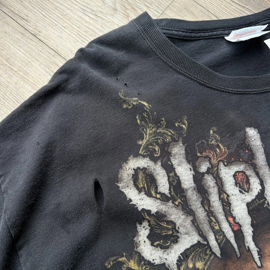 VINTAGE | Slipknot All Hope Is Gone Thrashed Band T-Shirt sz XL