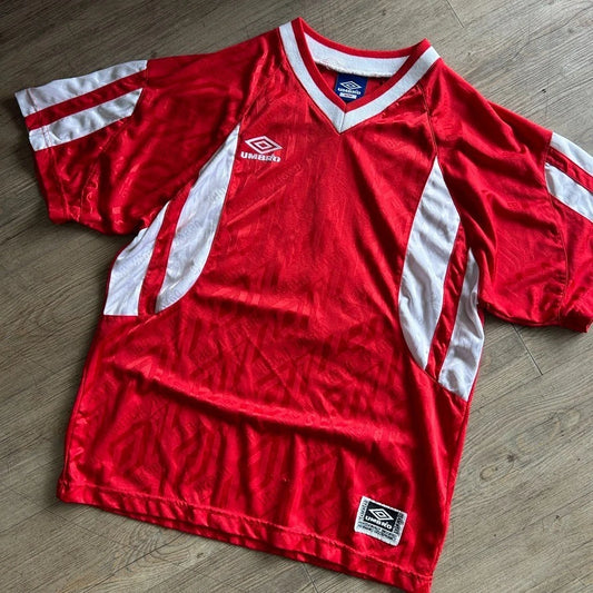 1990s | UMBRO Teamwear #88 Football Jersey T-Shirt sz M/L