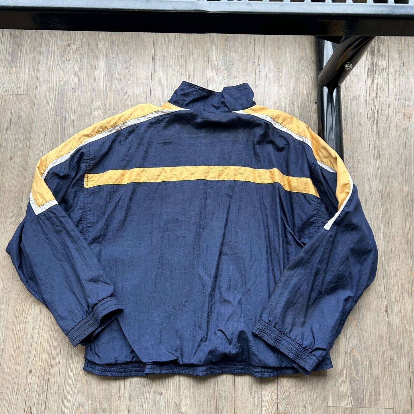 VINTAGE 90s | REEBOK Striped Windbreaker Jacket sz M/L Adult