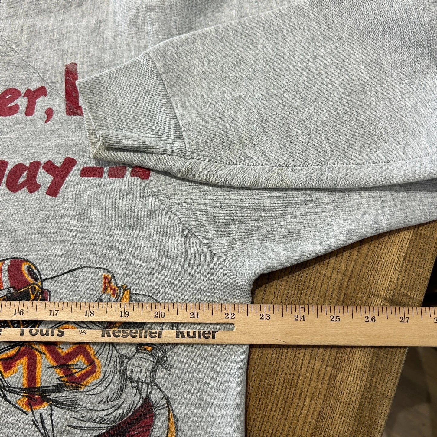 VINTAGE 90s | Counter-Tray Football Play Illustrated Art Crewneck Sweater sz L