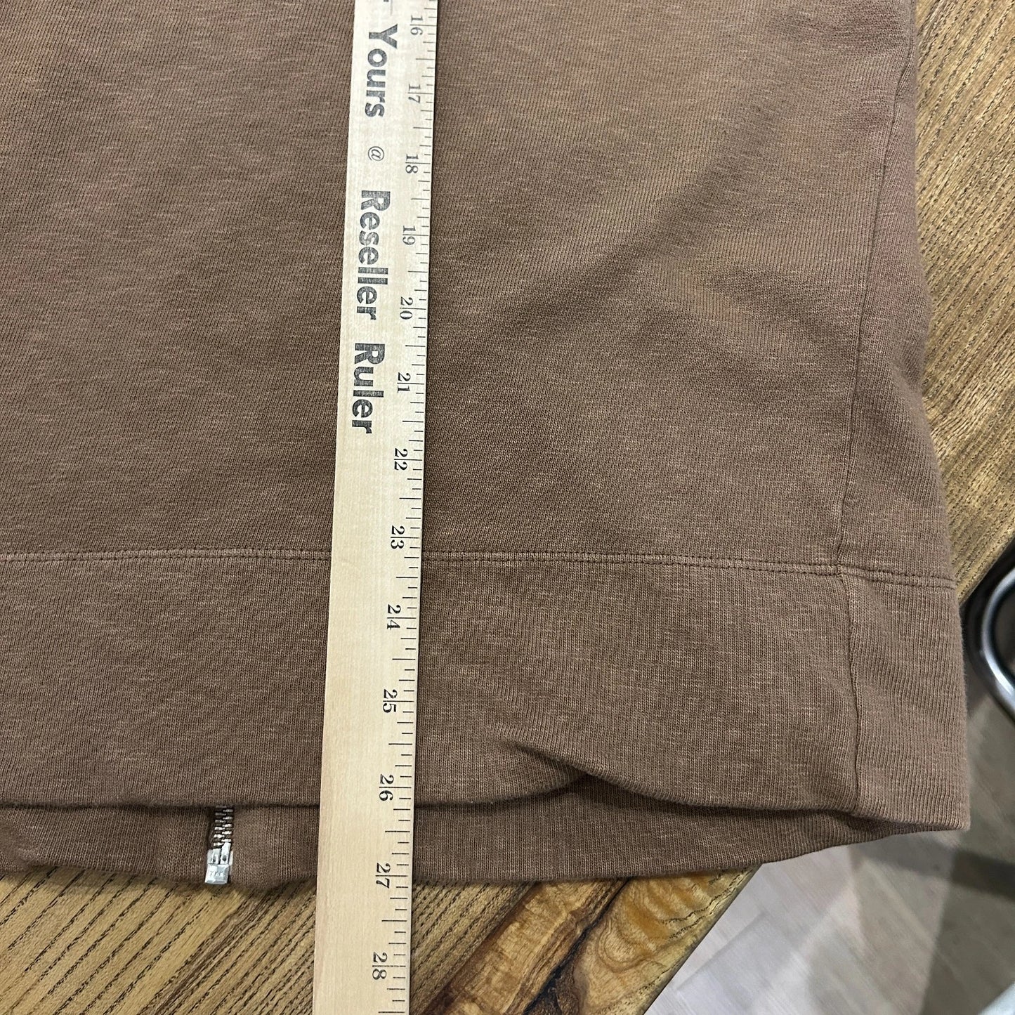 VINTAGE | Stone Island Brown Full Zip Collared Sweater sz L