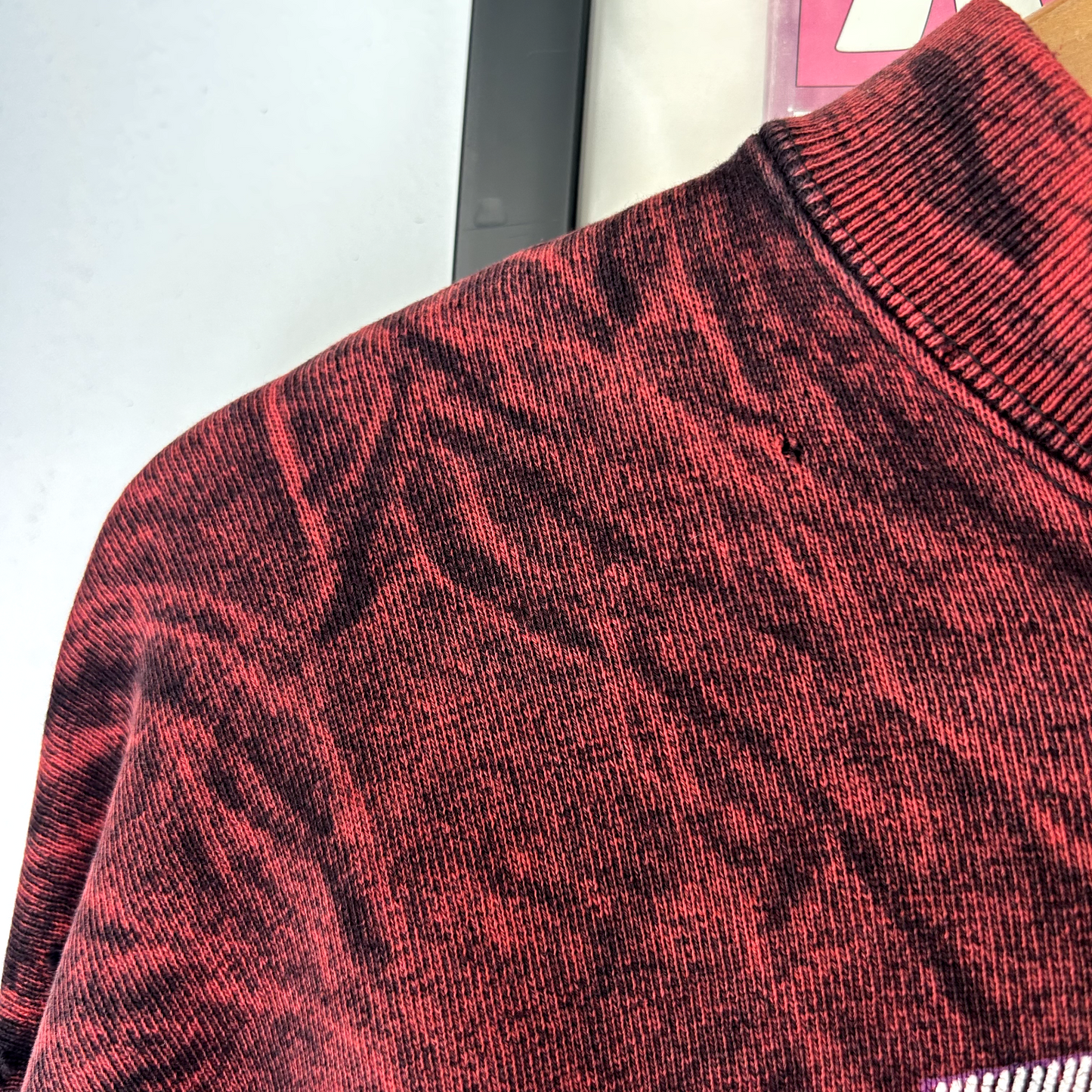 VINTAGE 1991 | Big Sky Montana Acid Wash Ski Crewneck Sweater sz L Adult