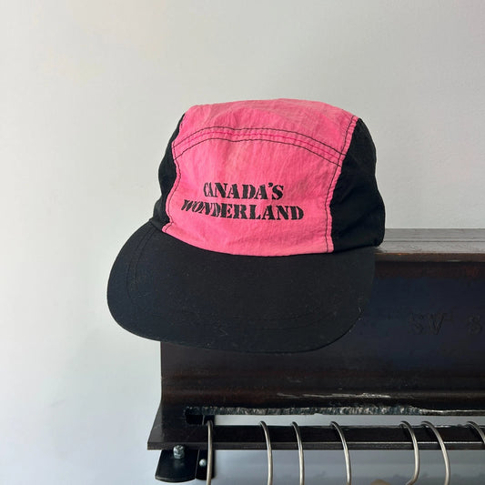 VINTAGE 90s | Canada's Wonderland 4 Panel Nylon Cap Hat sz OS