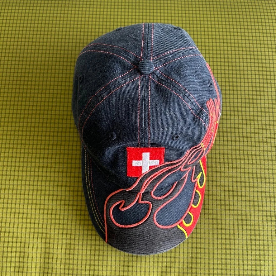 VETEMENTS | x Reebok Switzerland Flame Cap Hat sz OS