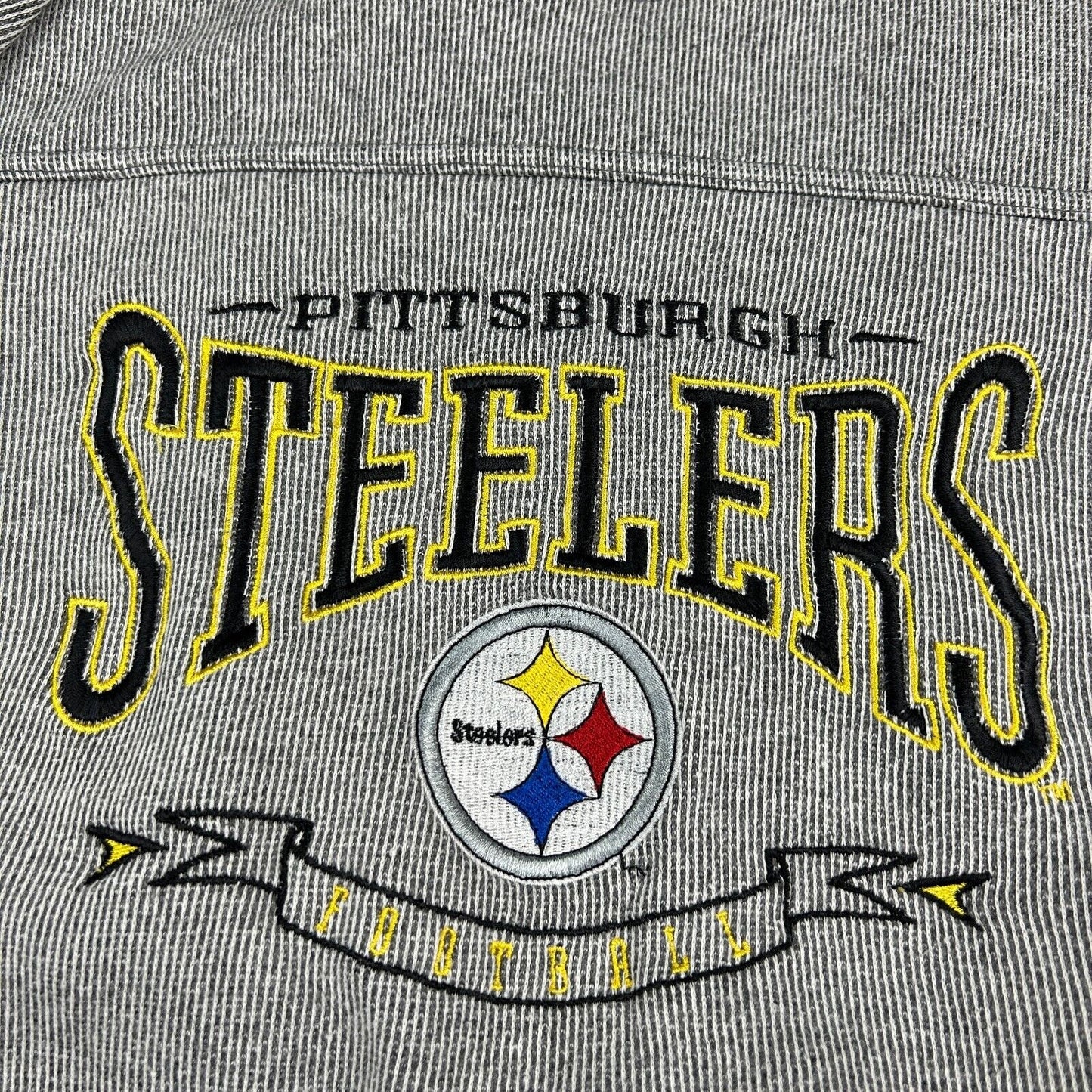 VINTAGE 90s Pittsburgh Steelers NFL Lee Sport Crewneck Sweater sz Medium Adult
