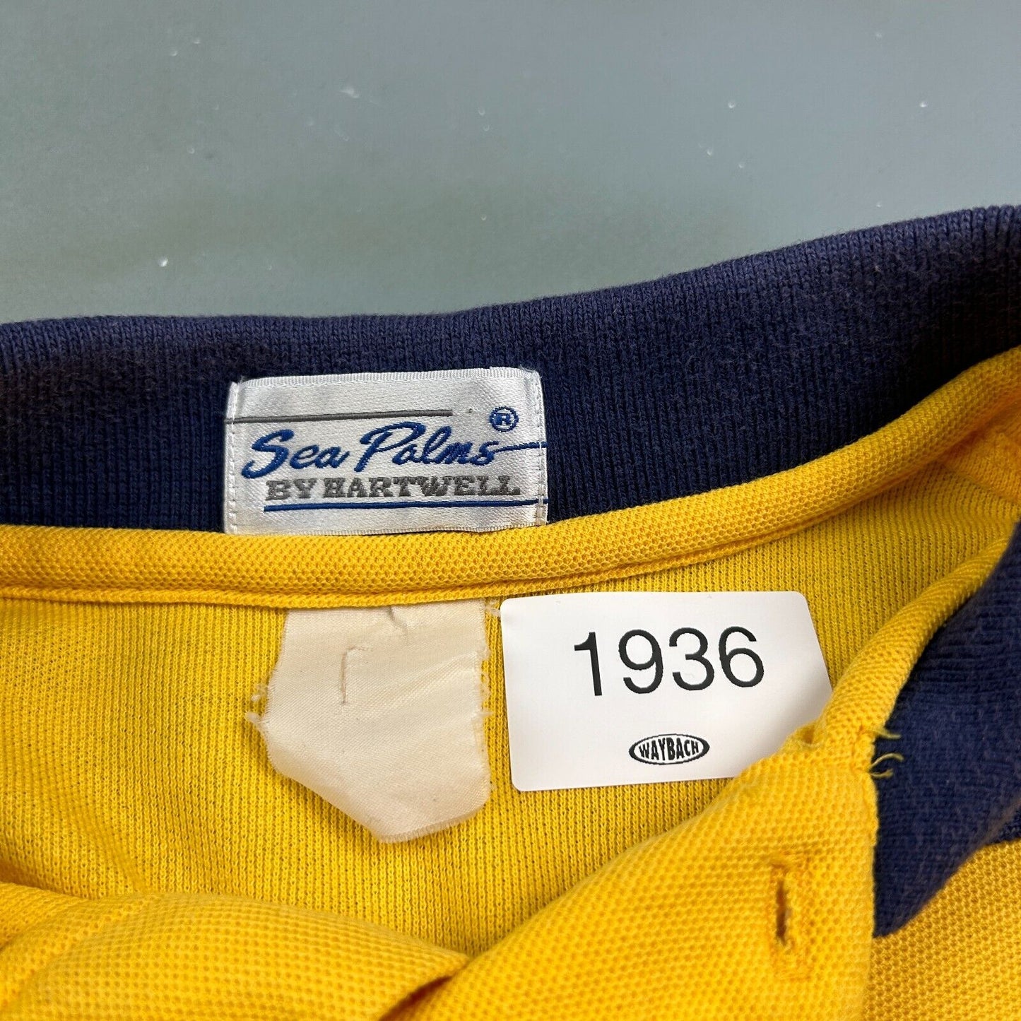 VINTAGE 90s | Notre Dame Golf Diagonal Cut Polo Shirt sz XL Adult