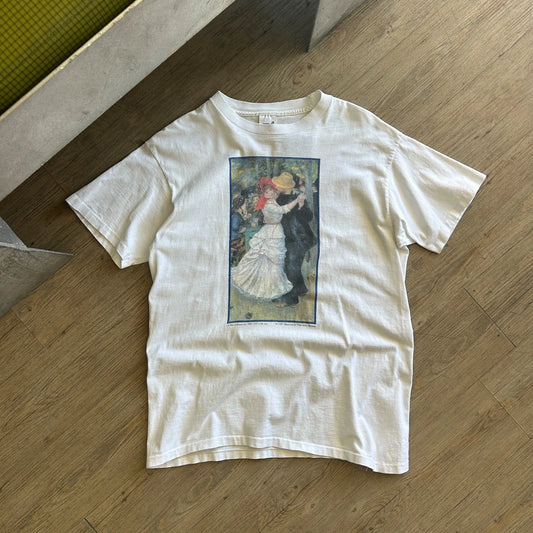 VINTAGE 1997 | Renoir's Portraits Le Bal A Bougival Art Institute T-Shirt sz L
