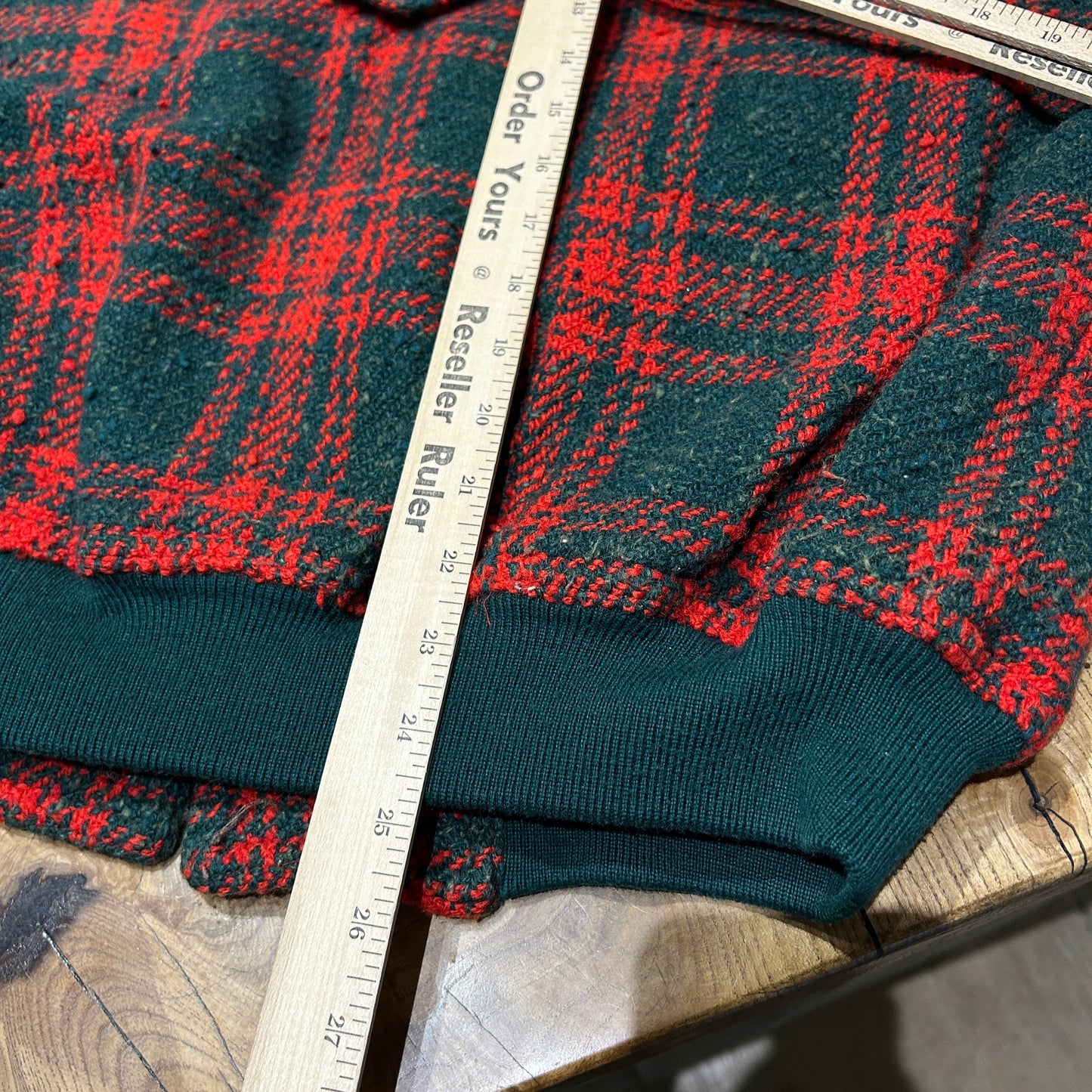 VINTAGE 80s | Issey Miyake Plaid Blouson Jacket sz 9 / S-M