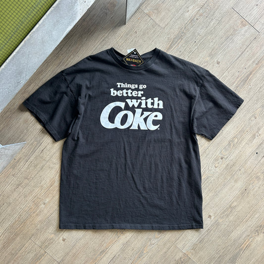 VINTAGE | Things Go Better With Coke T-Shirt sz XL