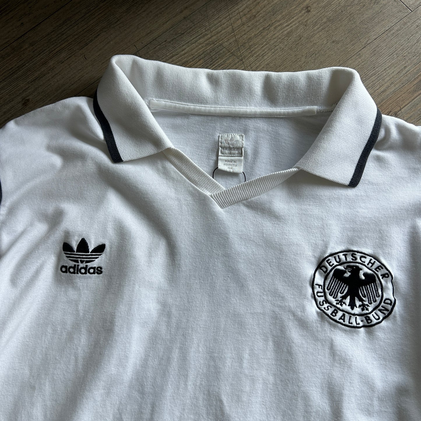 VINTAGE | Adidas Germany Football Rugby Shirt sz XL