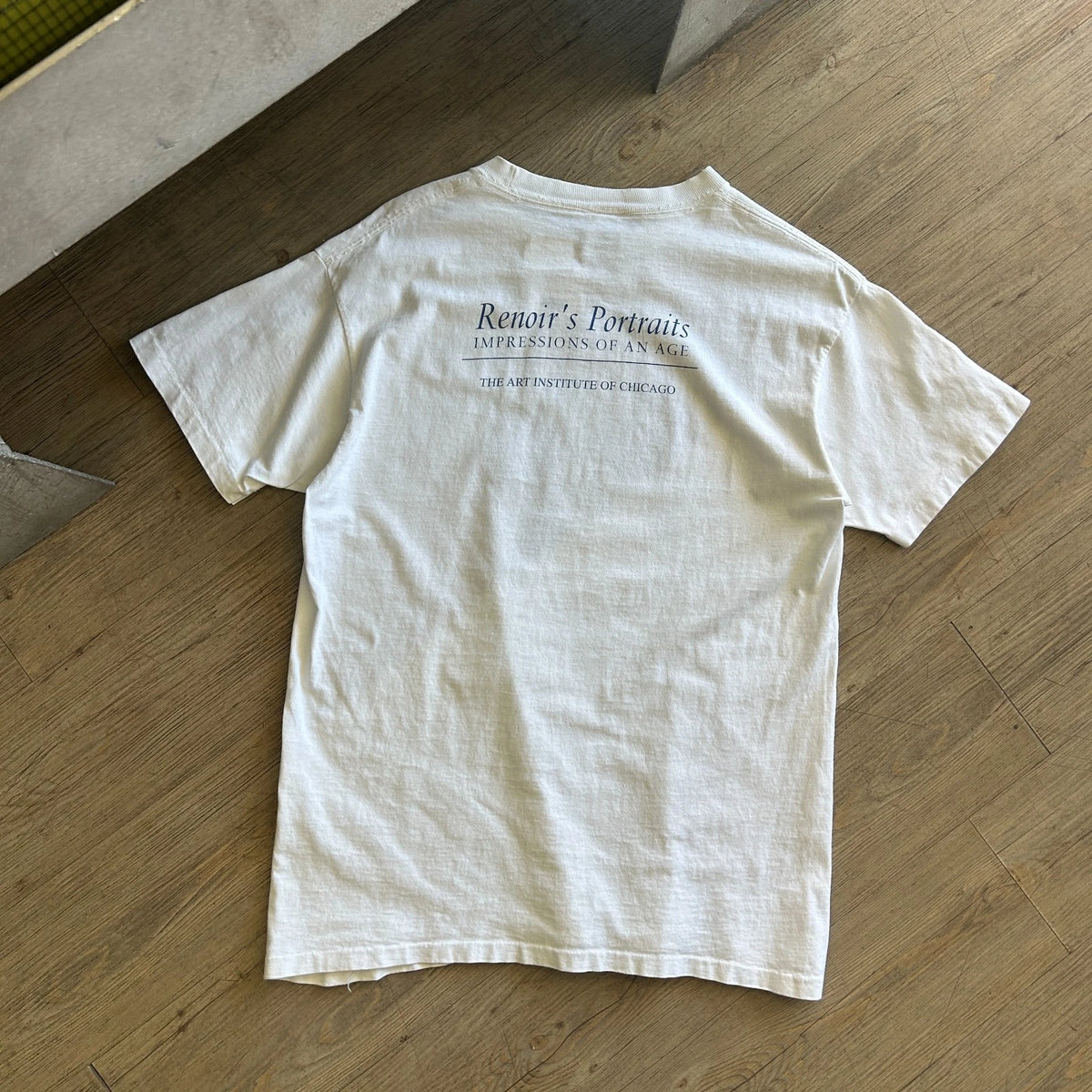 VINTAGE 1997 | Renoir's Portraits Le Bal A Bougival Art Institute T-Shirt sz L