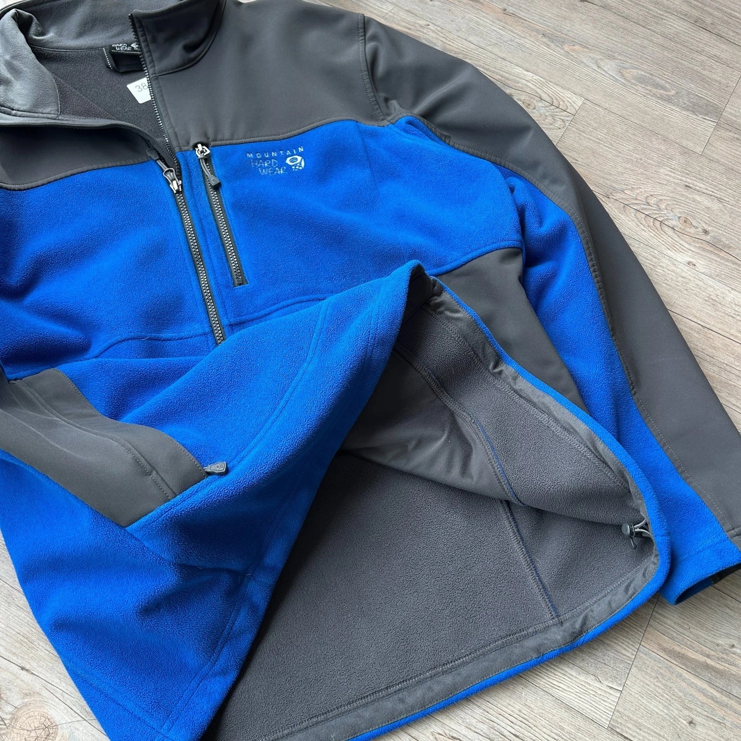 VINTAGE | Mountain HardWear Two Tone Fleece Mid Layer Jacket sz XL