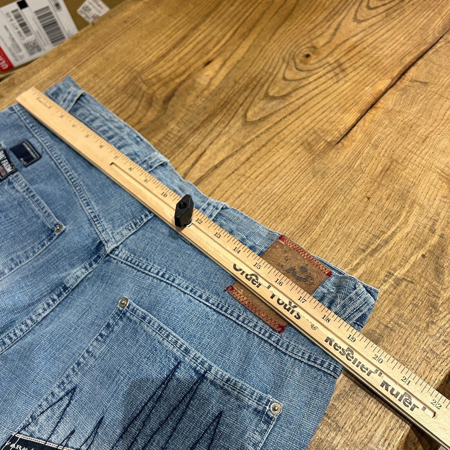 VINTAGE Y2K | Phat Farm Baggy Detailed Denim Jeans Pants sz W40 L34