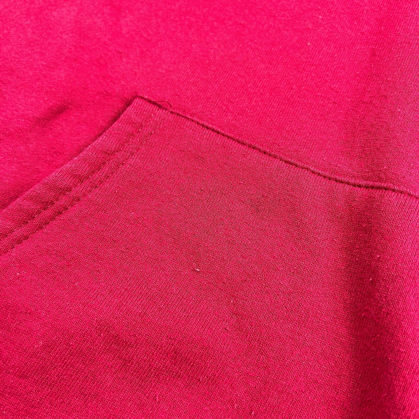 VINTAGE 90s WILSON Big Logo Red Hoodie Sweater sz Large Mens