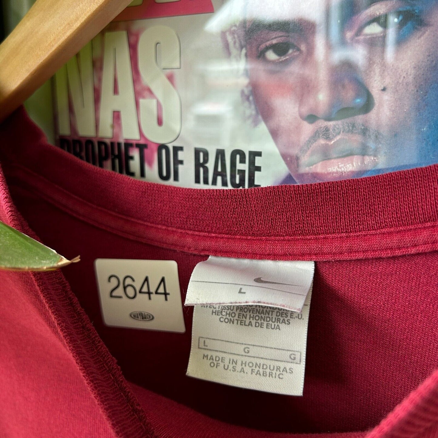 VINTAGE | Nike Center Swoosh Long Sleeve T-Shirt sz L