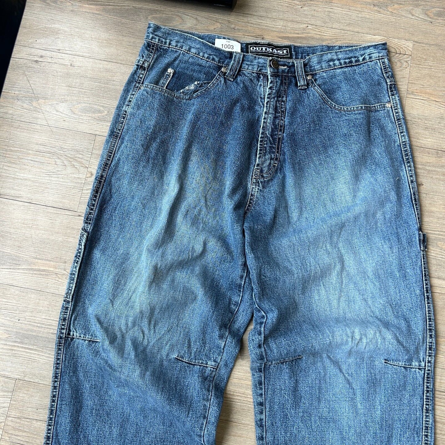 VINTAGE Y2K | OutKast HipHop Workwear Baggy Denim Jeans Pants sz W36 L32