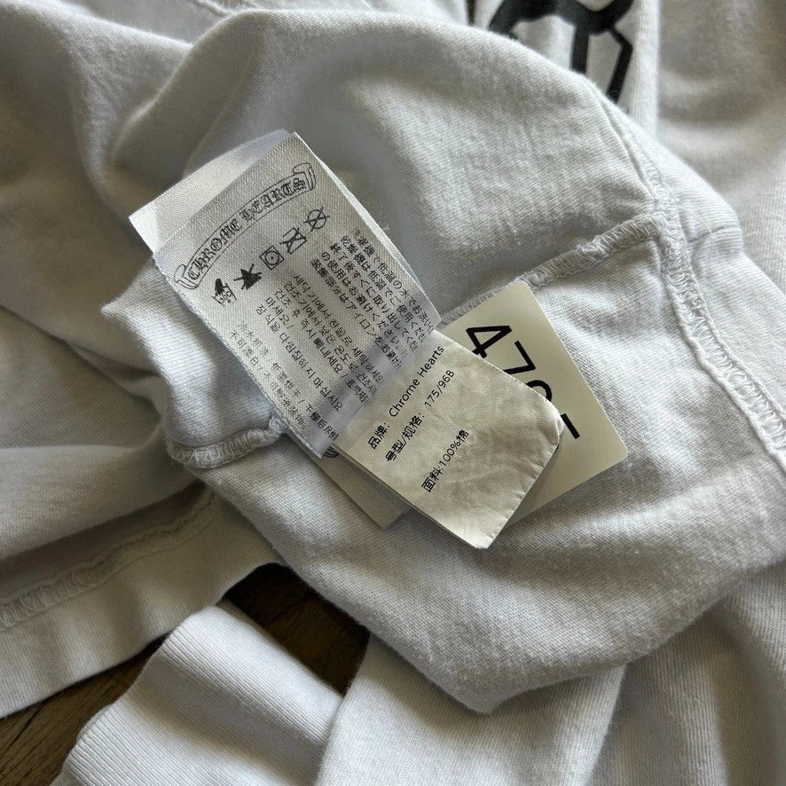 CHROME HEARTS | Script Logo Long Sleeve T-Shirt sz M