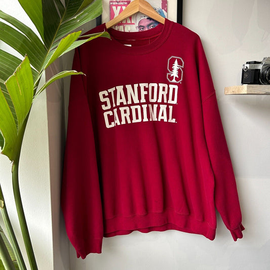 VINTAGE | Stanford Cardinal University Crewneck Sweater sz XXL Adult