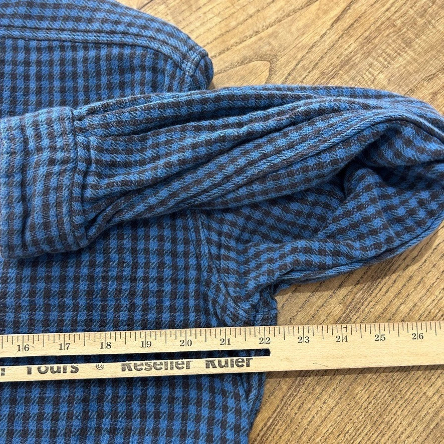 POLO Ralph Lauren | Plaid Double Sided Flannel Vintage Button Down Shirt sz M/L