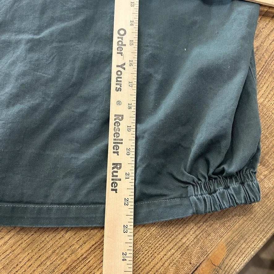VINTAGE | Champion Teal Green Mechanic Shop Jacket sz S