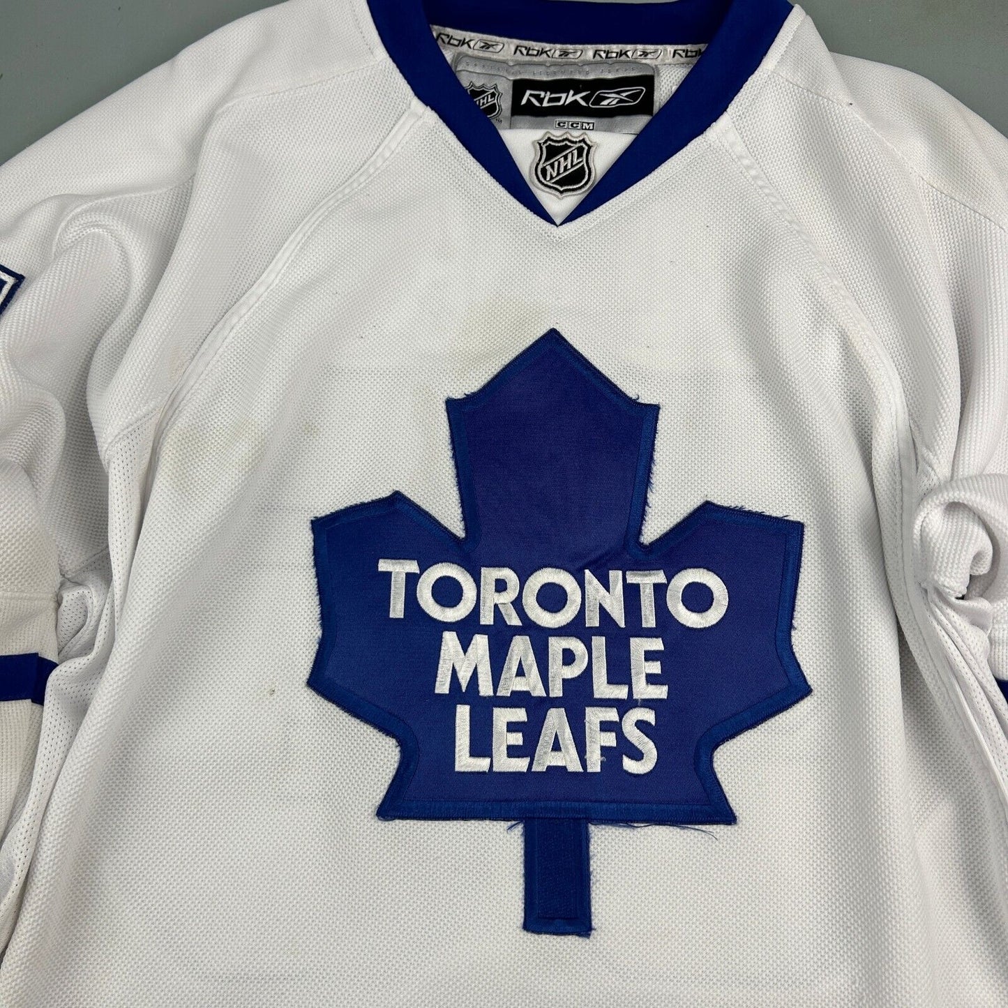 VINTAGE | NHL Toronto Maple Leafs #55 Reebok Hockey Jersey sz M Adult