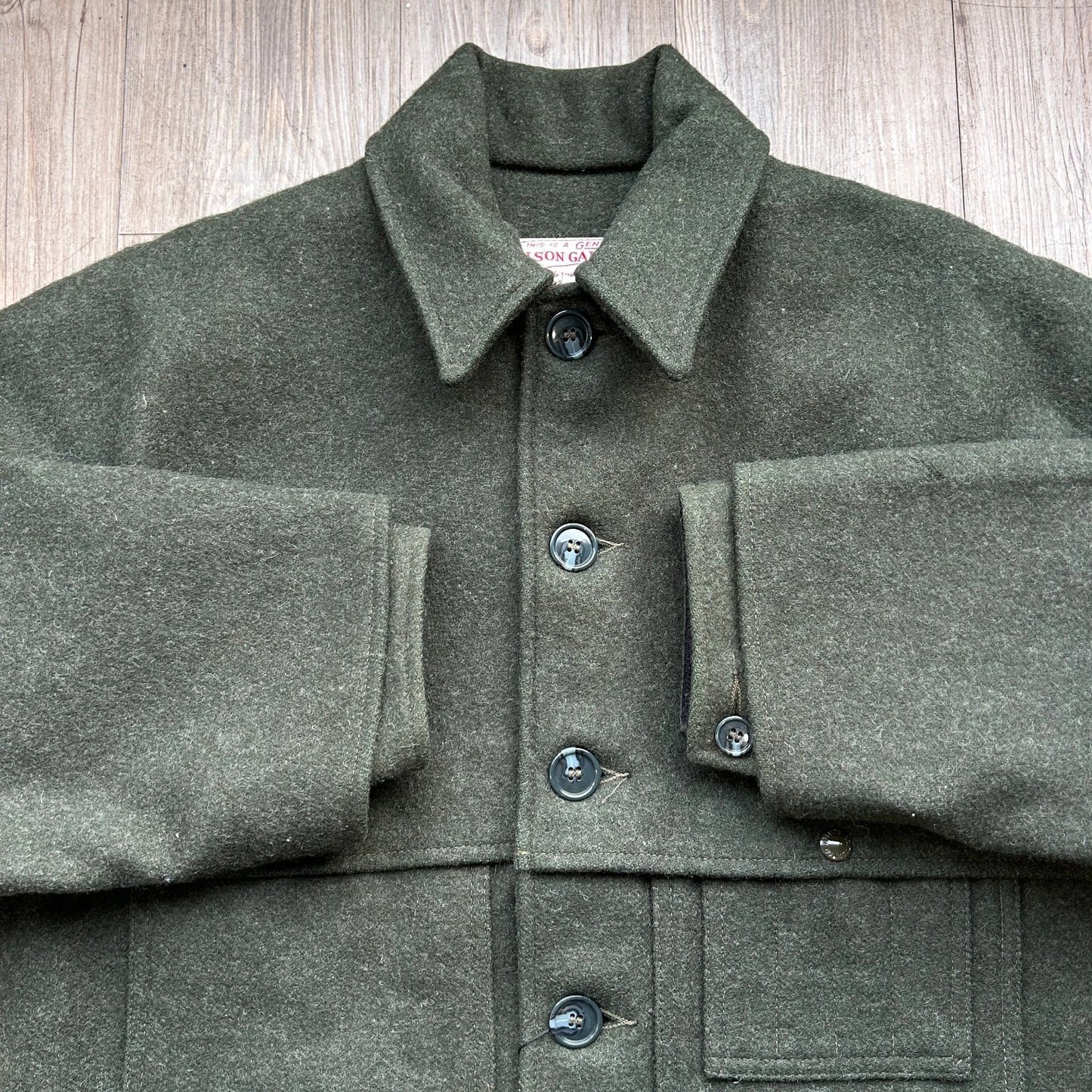 VINTAGE | Filson Mackinaw Wool Cruiser Jacket Style 83 sz 38 USA Made