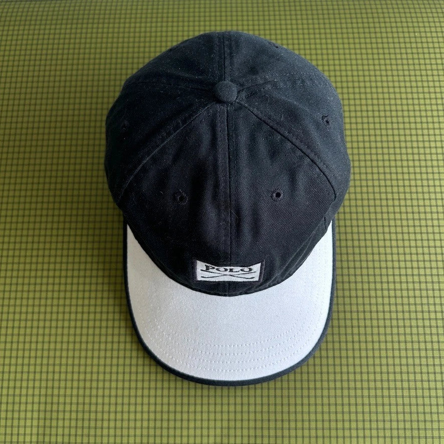 VINTAGE | POLO Golf Ralph Lauren Two Tone Cap Hat sz OS