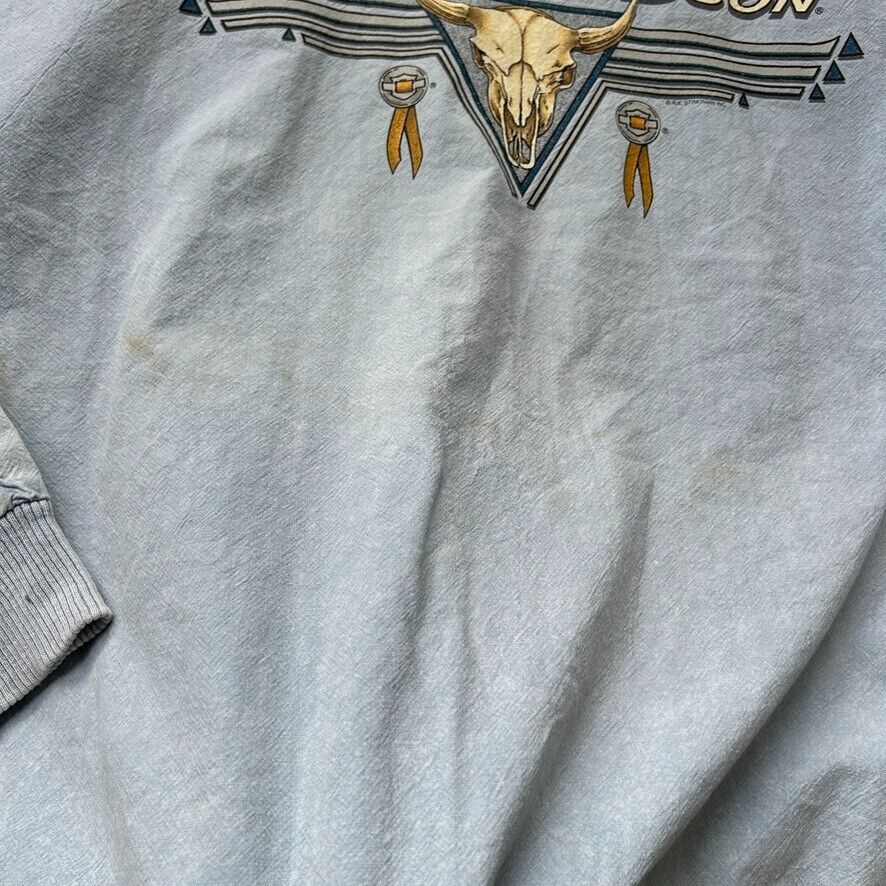 VINTAGE 90s | Harley Davidson Workman Polo Crew Shirt sz XL