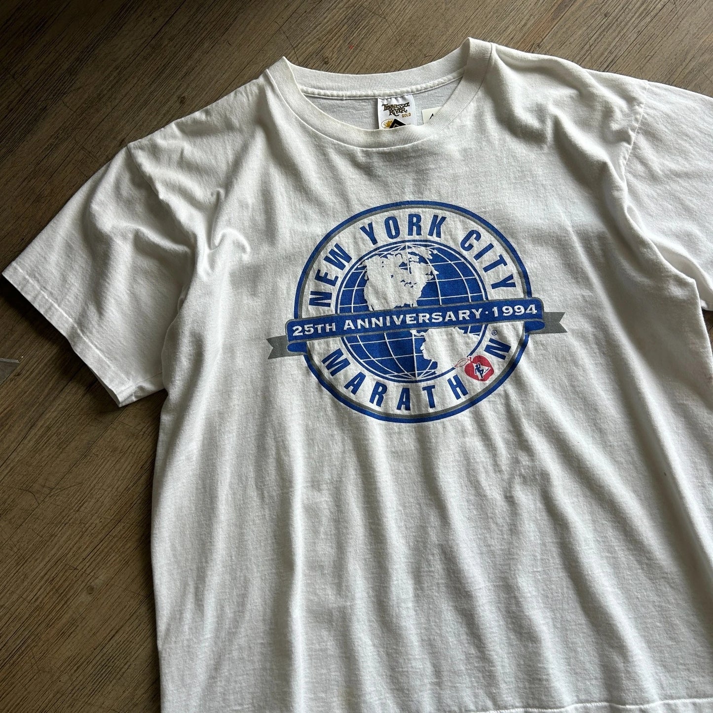 1994 | New York City Marathon 25th Anniversary Running T-Shirt sz XL
