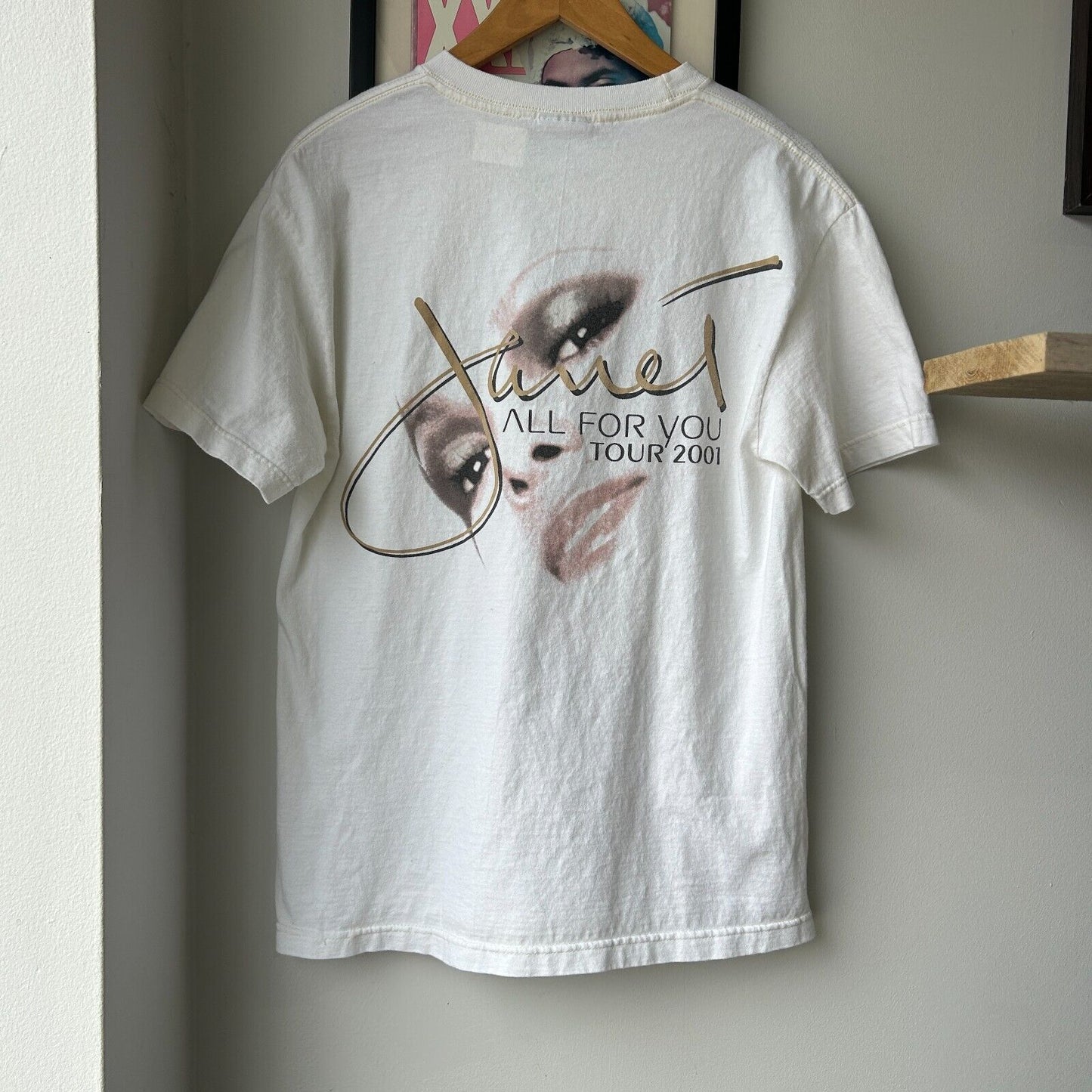 VINTAGE 2001 | Janet Jackson All For You Tour Band T-Shirt sz M