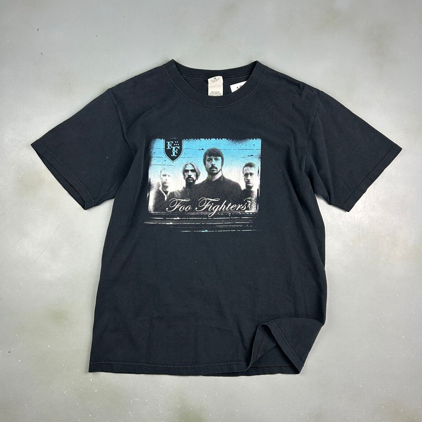 VINTAGE 2005 | FOO FIGHTERS Portrait Band T-Shirt sz M Adult