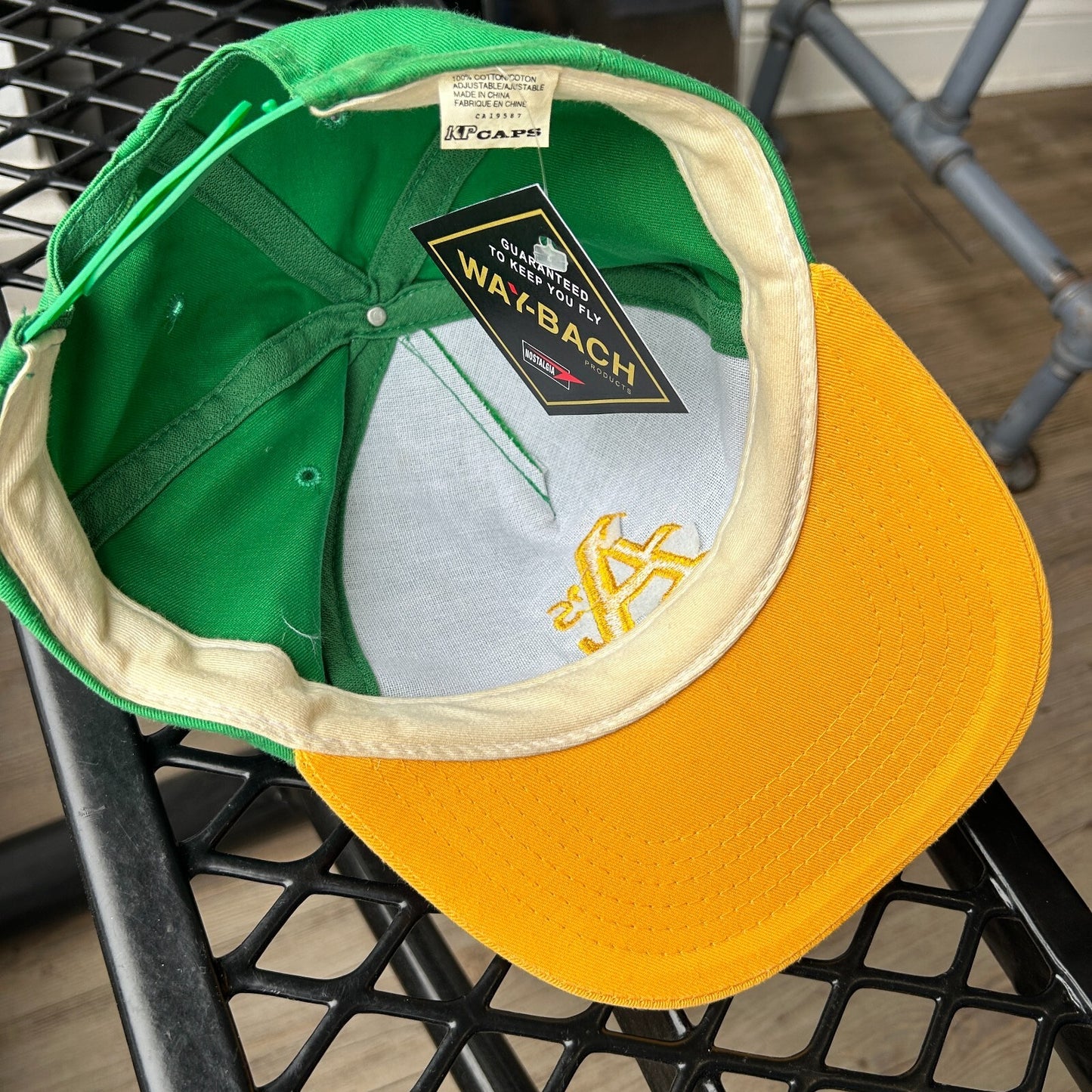 VINTAGE 80s 90s | Oakland Athletics Baseball Snapback Hat sz OS