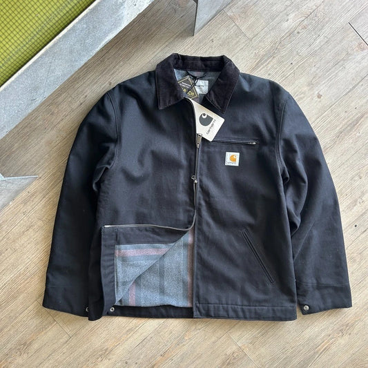 CARHARTT WIP | Black Blanket Lined Detroit Jacket sz XL NWT