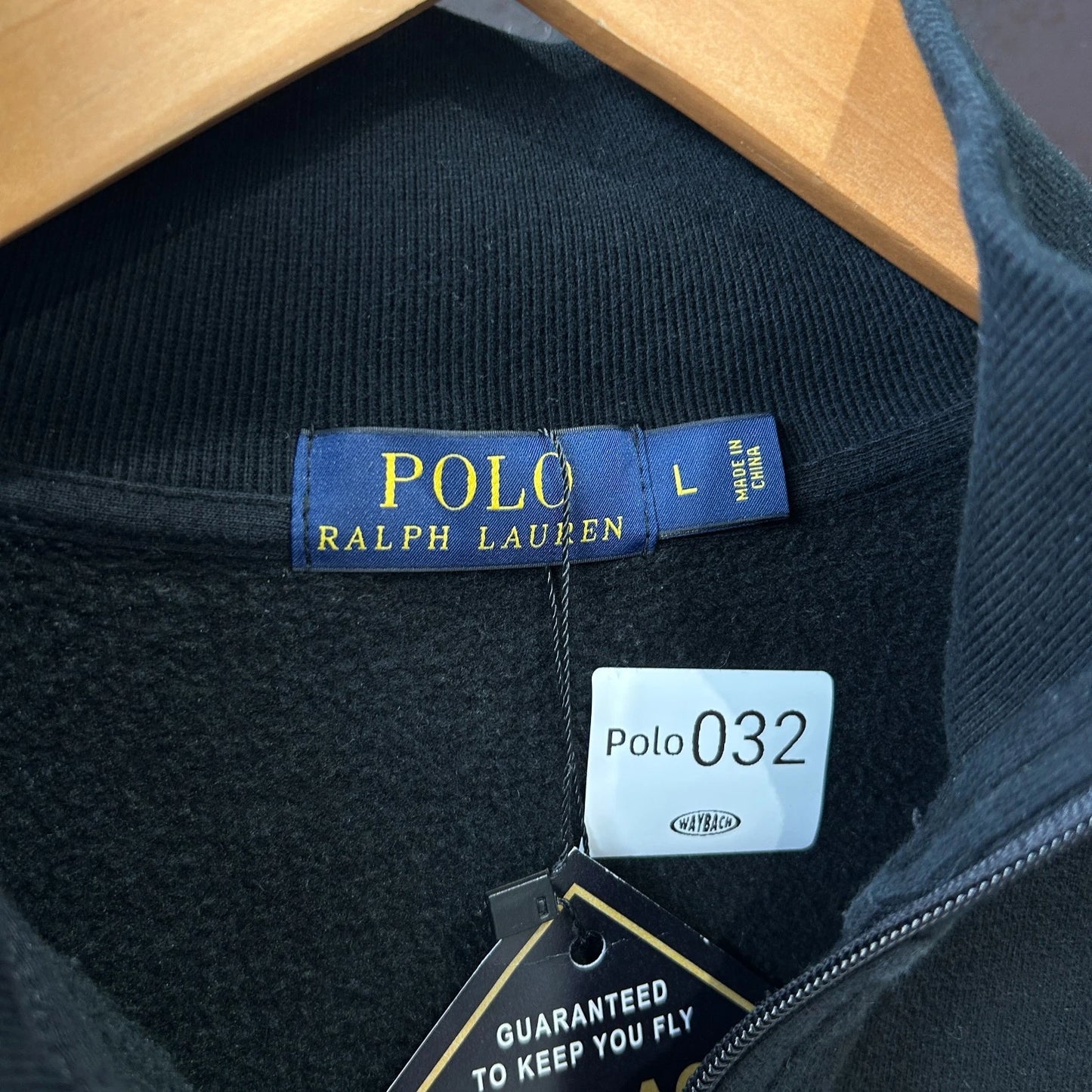VINTAGE | POLO Ralph Lauren Sm Pony Mafia Zip Up Track Sweater sz L