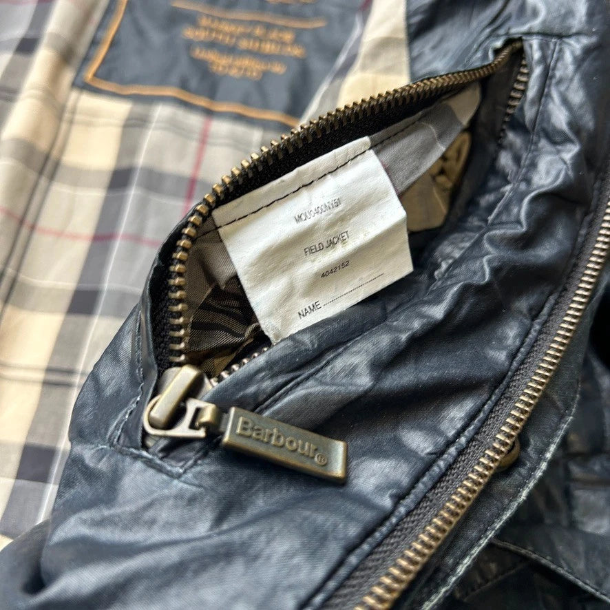 VINTAGE | Barbour To Ki To Waxed Blue Field Jacket sz L