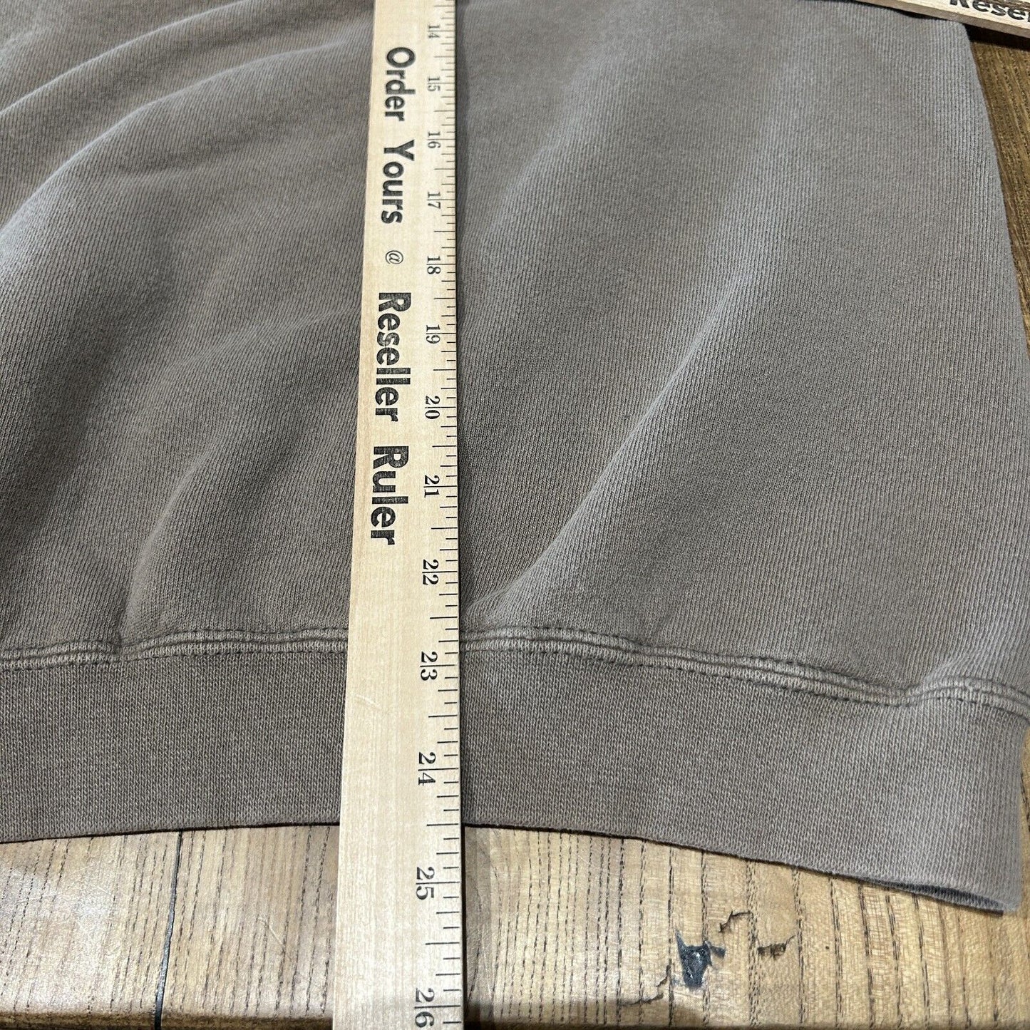 VINTAGE 90s | NIKE Embroidered Swoosh Brown Crewneck Sweater sz M Adult