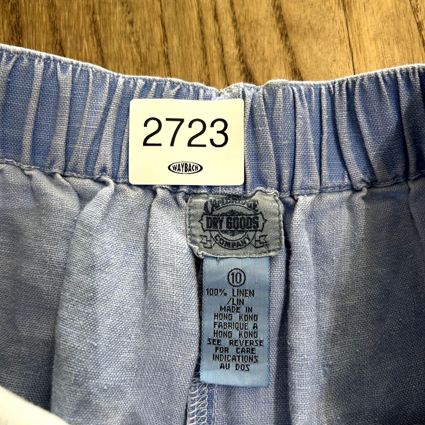 VINTAGE | 1990s Dry Goods Light Weight Jean Shorts sz W26 / Sz 10