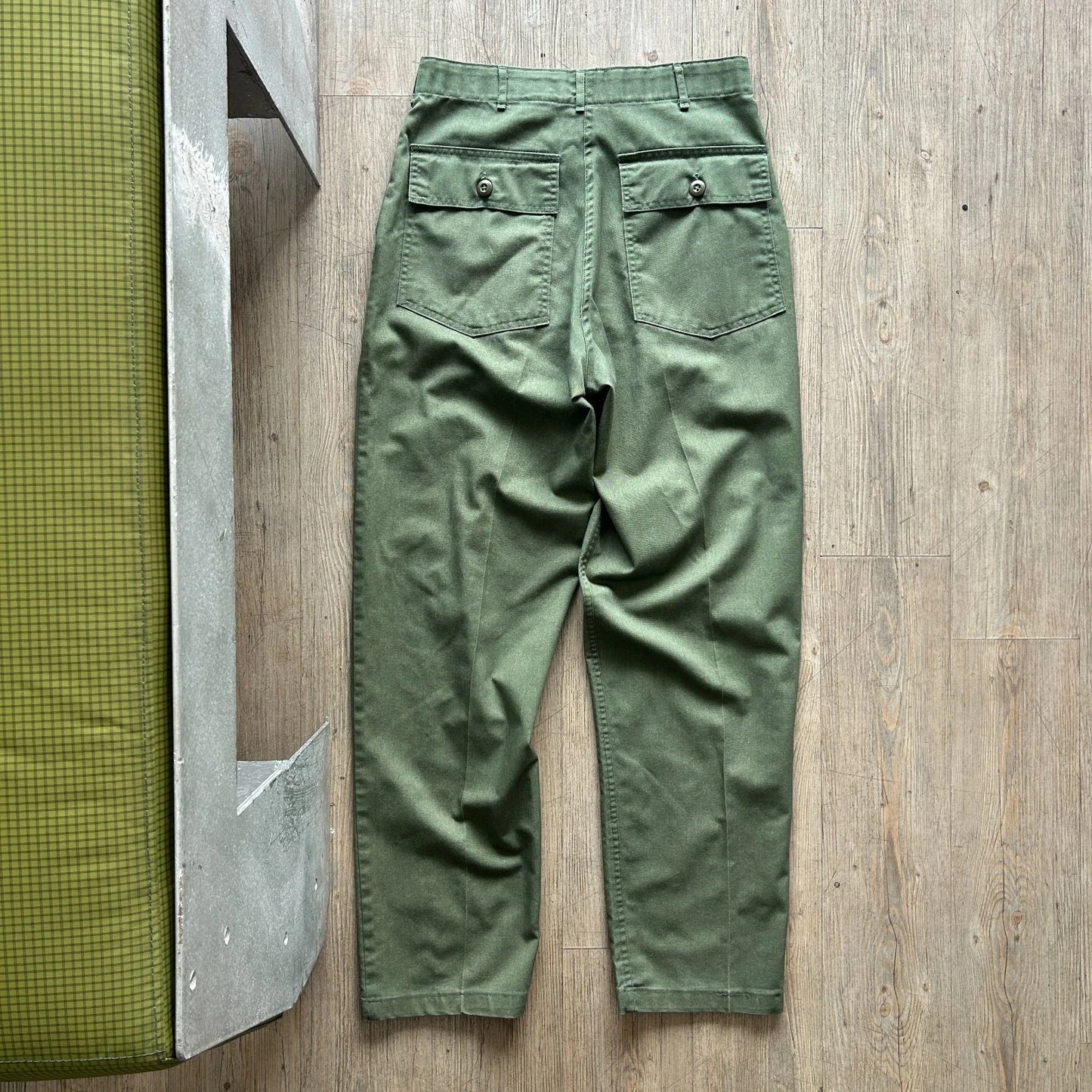 VINTAGE 80s 90s | OG-507 Trousers Army Combat Pants W31 L31