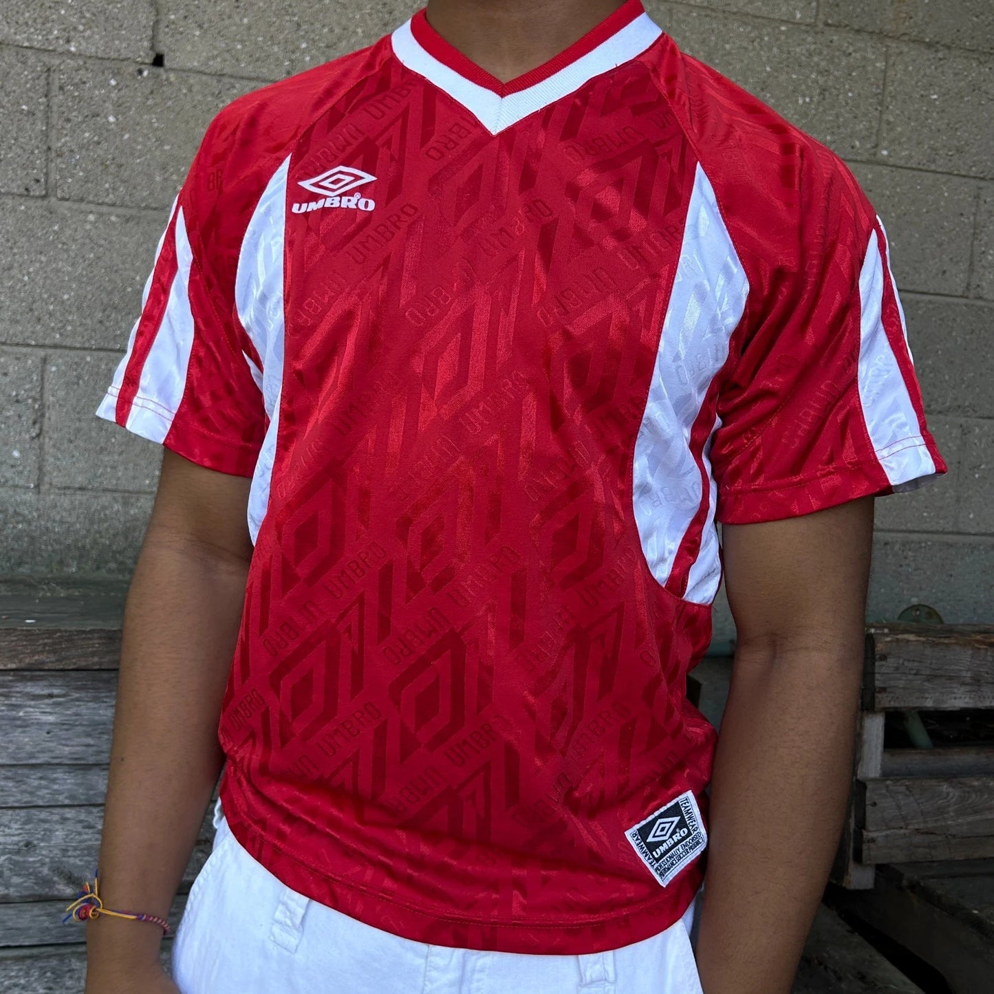 1990s | UMBRO Teamwear #88 Football Jersey T-Shirt sz M/L