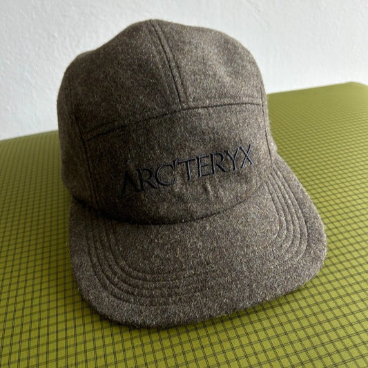 VINTAGE | Arc'teryx Wool Blend 5 Panel Cap Hat sz OS