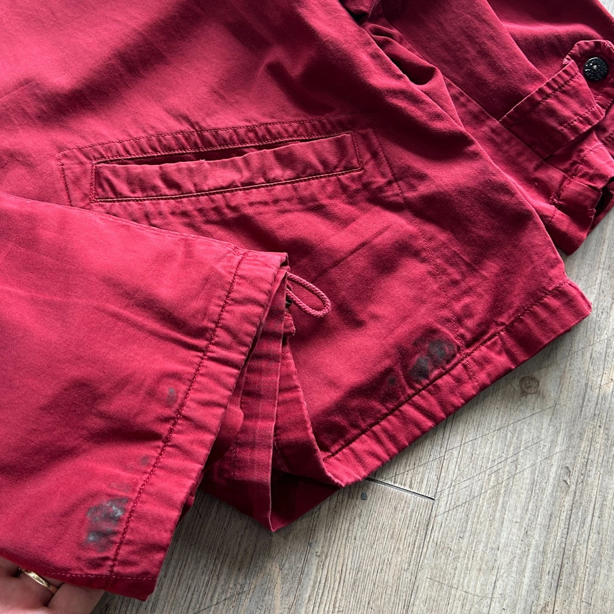 90s STONE ISLAND | Raso Gommato Light Jacket sz M