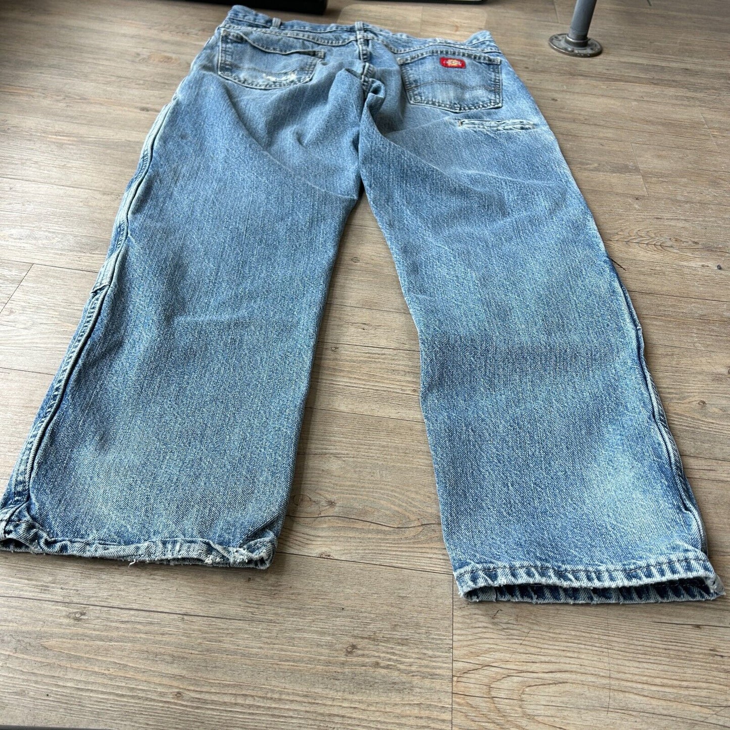 VINTAGE | Dickies Workwear Double Knee Denim Jeans Pants sz W36 L30