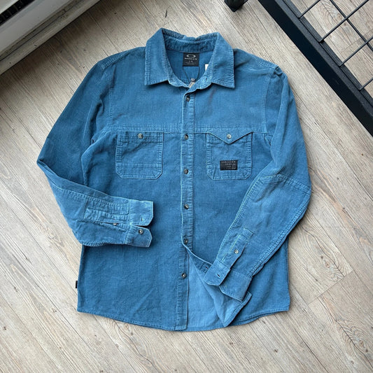 OAKLEY | Technical Corduroy Western Button Down Shirt sz M/L