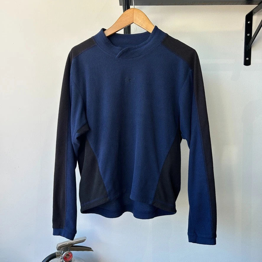 ARC-TERYX | 1990s - 00s Delta LT Jersey Fleece Mock Neck Sweater sz S/M