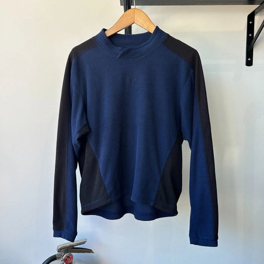 ARC-TERYX | 1990s - 00s Delta LT Jersey Fleece Mock Neck Sweater sz S/M