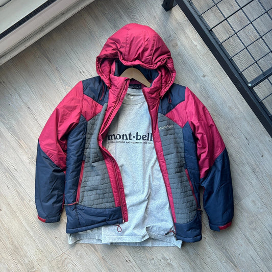 VINTAGE | MontBell Color Block Padded Technical Down Jacket sz 100 S/M