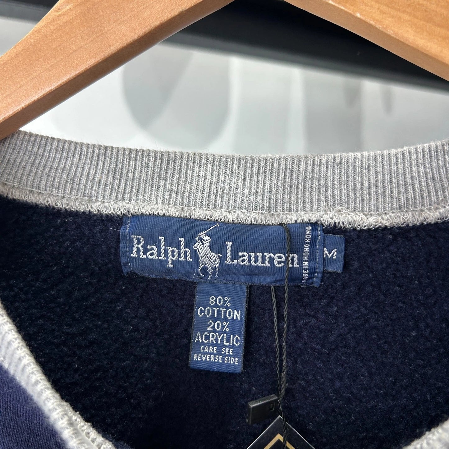 VINTAGE 90s | POLO By Ralph Lauren Joe Pesci Crewneck Sweater sz M