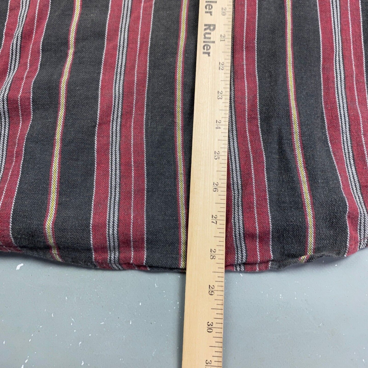 VINTAGE 90s Wrangler Striped Pearl Snap Western Shirt sz Medium Adult